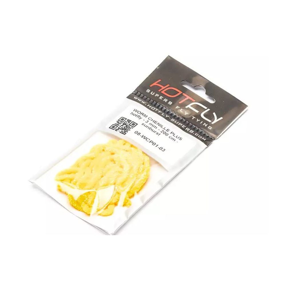WORM CHENILLE PLUS hotfly - 3 mm