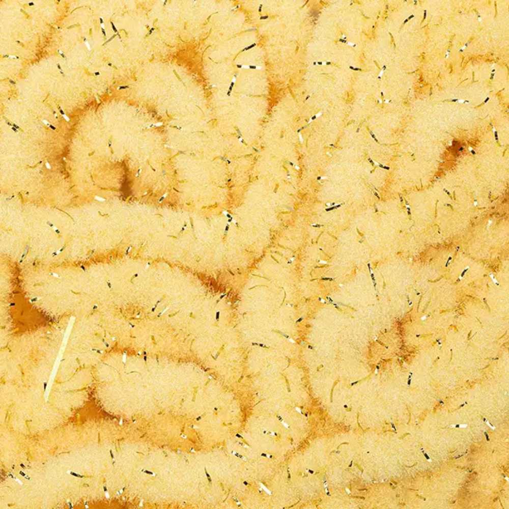 WORM CHENILLE PLUS GOLD hotfly - 3 mm