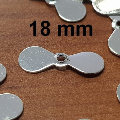 Propeller L brass 25pcs