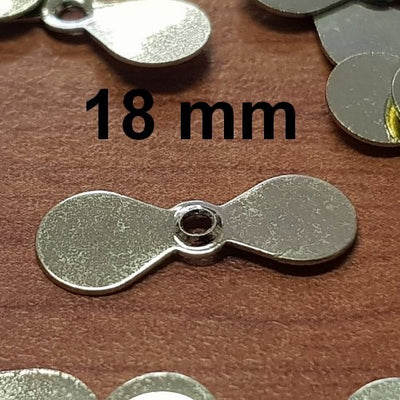 Propeller L brass 25pcs