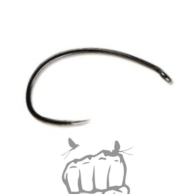 Grub_Czech_Nymph_barbless_hook_25_pcs